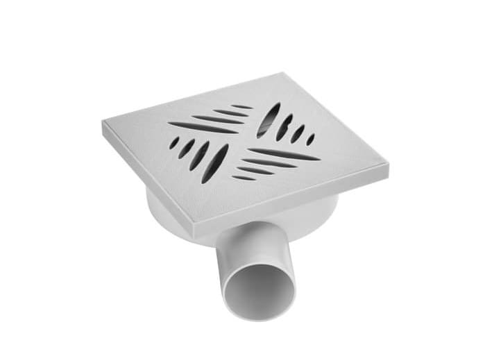 Bodenablauf / Duschablauf 15x15 cm – Kunststoff